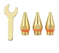 Buses de pistolet à colle en cuivre - Kit de remplacement pour pistolet à colle thermofusible - Accessoire pour réparation à la maison, projets d'artisanat (32 mm)