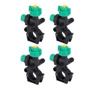 Buses de rechange Mister, 4 pièces en forme d'atomisation agricole en forme de ventilateur | Buse de pulvérisation agricole à filetage externe | pour pots d'arrosage, jardin de fleurs, terrasse de