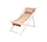 BUSINESS & PLEASURE - Chaise longue pliable inclinable Rose