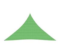 Bussandri Voile d'ombrage en polyéthylène haute densité 160 g/m² Vert clair 3,5 x 3,5 x 4,9 m