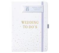 Busy B 1345 Livre mariage To Do - Organisateur de Mariage en Format A5 Blanc et Or