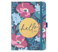 Busy B - Agenda 2027 - Semainier A6 - Floral Charbon
