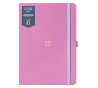 Busy B Agenda scolaire A5 août 2026-2027, semainier, To-Do, notes, 3 pochettes, passant stylo, plan annuel, fermeture élastique, couleur Baies d’hiver, organisation pratique et stylée.