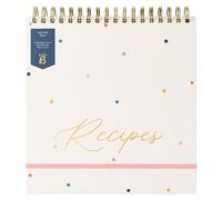 Busy B - Fichier de recettes - Multicolore Spot - Fichier de recettes à rabat avec support intégré