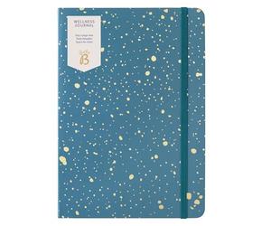 Busy B - Journal du bien-être - Vert Sapin - Journalier non daté avec espace pour noter les intentions, les pensées, les sentiments et les priorités et avec espace pour les notes