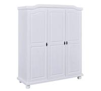 But Armoire 3 portes penderie - Blanc