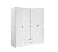 But Armoire 4 portes 2 tiroirs - Blanc