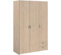 But Armoire Daily 3 portes 2 tiroirs - Chêne
