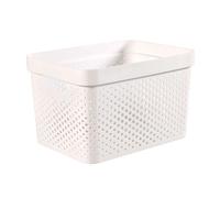 Curver Bac de rangement Infinity 17 L – 36 x 27 x 22 cm – Blanc
