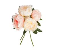 But Bouquet pivoine artificielle - Rose