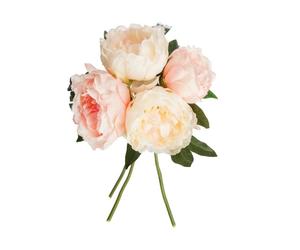 But Bouquet pivoine artificielle - Rose