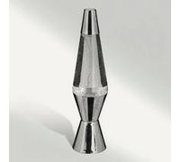 Atmosphera - Lampe à poser champignon secteur lava argent h36,5cm