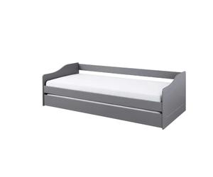 But Lit Gigogne BINGO 2 - Gris 90x200 cm