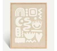 Atmosphera – Déco murale 3D Petra 40 x 50 cm Beige