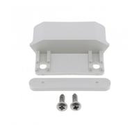 Butée centrale Jalousie haute ou basse MPM en PVC Blanc - FR3755