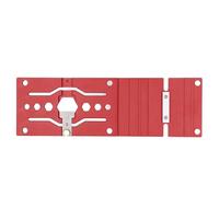 Butée d’angle pour scie à chantourner, guide-rail d’angle droit de 90° pour scie circulaire, accessoire en alliage d’aluminium usiné CNC, 340 mm, avec tiges de serrage rapide pour