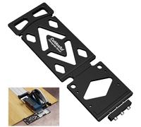 Butée d'angle fraisée CNC à 90° pour rail de guidage Bosch FSN - Butée d'angle précise pour les coupes verticales dans le travail du bois, compatible avec les systèmes Bosch FSN, idéale pour le