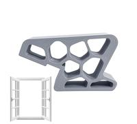 Butée De Fenêtre Coulissante, Verrou Manuel De Rail 5.3x9.3x2cm ABS Antidérapant Anti-Rayures | Coin De Sécurité Enfant Pour Fenêtres, Balcons, Portes, Chambre, Garage, Terrasse