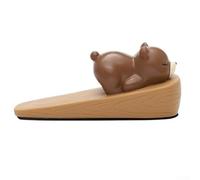 Butée de porte, butée de porte en résine en forme d'animal mignon, 14,5 x 6 x 7 cm, barrière créative antidérapante pour la maison, le bureau, l'intérieur et l'extérieur, multicolore (animal petit