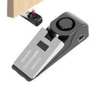 Butée de porte de sécurité - Alarme compacte pour porte, dispositif de sécurité portable et fiable | Cale de 120 dB avec sensibilité réglable pour protection des entrées d'hôtel, de voyage et