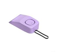 Butée de porte de voyage avec 70 dB de contrôle de sensibilité réglable et base antidérapante pour la sécurité personnelle de la maison, de l'hôtel (violet)