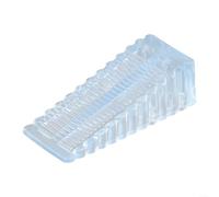 Butée de porte en silicone transparent, cale en caoutchouc anti-collision pour chambre à coucher et salle de bain, installation sans vis, dispositif de sécurité pour éviter le bruit de claquement