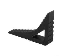 Butée de porte en TPR, cale anti-pincement pour la maison et le bureau, montage au sol flexible anti-collision pour éviter les claquements, aucune installation nécessaire, plusieurs couleurs (noir)
