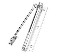 butée de porte, Ferme-portes à charnière fermeture automatique en acier inoxydable(Grijs)
