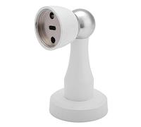 Butée de Porte,Fydun Blanc butée de Porte Magnétique en acier inoxydable au Mur Loquet de Porte Aimant Robuste pour Maison, Bureau, Hôtel
