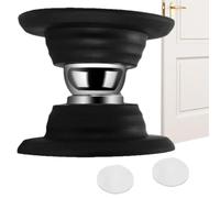 Butée de porte magnétique, butée de porte magnétique - Support de - Butoirs de à montage mural au sol, sans perçage, de, arrêt pour garder la ouverte