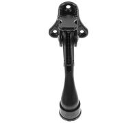 Butée de Porte Magnétique Noire en Alliage de Zinc, Réglable à Pied | Bouchon de Porte Magnetique, Effet Tampon Discret, Installation Facile, pour Portes Domestiques et Commerciales