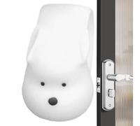 Butée de porte murale pour poignées de porte, en silicone, sans bruit, installation facile, pare-chocs antichoc pour appartement, salle de bain, hôtel, restaurant, dortoir, cuisine