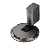 Butée de pour porte Mécanique Verrouillage Push-to-Lock Butée(Grey) | Mécanisme unique push-to-lock, maintien sécurisé, pas de glissement, pour idéal lourdes
