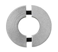 Butée de profondeur de forage Collier de serrage séparé en aluminium, bague fin course verrouillage fixe for axe optique, collier à double fente avec vis(6mm)