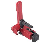 Butée de rail à onglet type 75 pour rails à rainure en T, dispositif de limitation de longueur en acier allié pour projets de menuiserie et bricolage, outil de précision