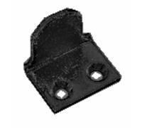 Butée de volet coudée à visser - Haut - zingué noir - Lot de 10 TORBEL
