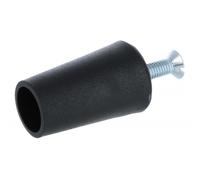 Butée volet roulant conique noir foncé 40 mm