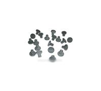 Butées de grilles - ARTHUR MARTIN - 20 pièces - Diamètre 12mm - H11mm - Compatible Electrolux