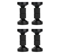 Butées de lit pour têtes de lit - Ensemble de stabilisateurs réglables, tiges de support à forte adhérence, support de meubles avec protection anti-secousses | Outil de fixation pour table de chevet