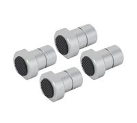 Butées établi aluminium 4 pièces, MFT 20mm | Stabilité coupe perçage, patins antidérapants, anodisé, pour menuisiers et bricolage bois