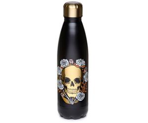 Butelka termiczna ze stali nierdzewnej 500ml -Czaszka i Róże Puckator