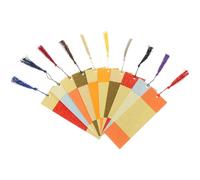 BUTIFULSIC 20pièces Lot de Marque-pages Vierges pour DIY Calligraphie et Graffiti Assortis Or Poisson Décoration et Écriture Personnalisée Couleur Aléatoire
