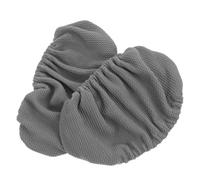 BUTIFULSIC 2pièces Housse Accoudoir Chaise de Bureau Gris Protection Élastique Épaisse Coussinet Confortable pour Accoudoirs de Fauteuil Ergonomique Lavable et Extensible