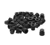 BUTIFULSIC 40 Pièces Capuchons de Bornes de Câblage Noirs en Plastique pour Installations Électriques Éducatives, Faciles à Installer et Empêchant les Courts-circuits en Laboratoire ou Salle