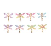 BUTIFULSIC 40 Pièces Ornements de Libellule en Résine Lisse et Polie pour Décoration Créative DIY Mariage Accessoires Réalistes pour Garçon et Filles