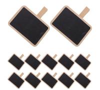 BUTIFULSIC 40pcs Mini Panneaux à Craie avec Pince Clipsable, Résistants à L'usure, pour Étiquettes de Table et Décorations de Fête Maison