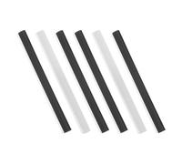 BUTIFULSIC 6 Pièces Bordure en Caoutchouc pour Pelle à Poussière, Accessoire pour Collecte des Déchets, Installation Simple, Compatible Pelle à Poussière Bureau et Garage