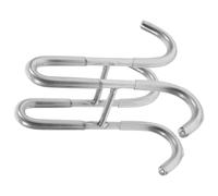 BUTIFULSIC Crochet de Porte Verre Inox Double Face Crochets Suspendus sans Perçage pour Serviettes et Peignoirs Salle de Bain Patère Pratique pour Porte Rangement Polyvalent