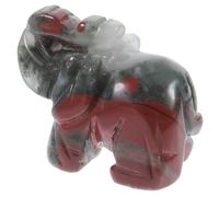 BUTIFULSIC Figurine en Pierre Œil-de-Tigre Éléphant Sculptée Décorative