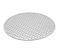 BUTIFULSIC Grille Métallique Ronde en Acier Inoxydable Résistante à l'usure pour Barbecue Intérieur et Four, Filet de Barbecue Simple pour Œufs et Brochettes